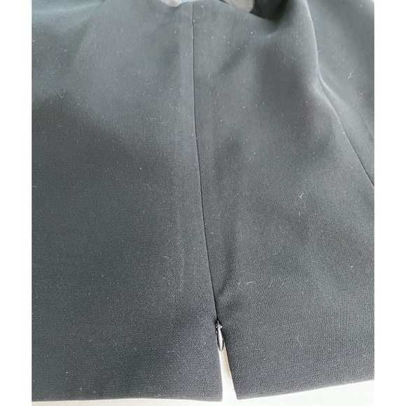 Kasper Womens Black Elegant Sleeveless Lined Crepe Side Zip Top Size 24W - Picture 5 of 8